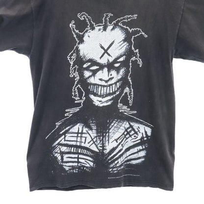 USA 90s Vintage White Zombie Double T-Shirt Black Size L
