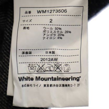 WHITE MOUNTAINEERING Japan Wool Patterned Sweater Size M