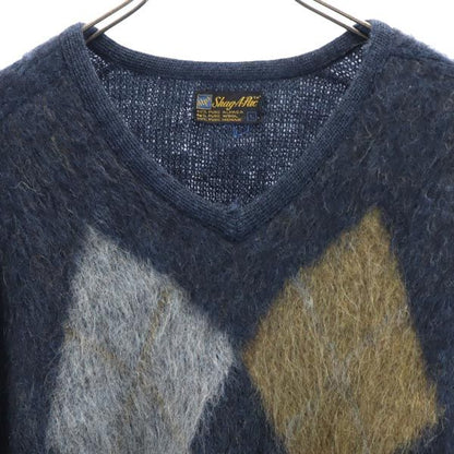 Shag-A-Pac 60s Vintage Alpaca Mohair Blend Sweater Size L