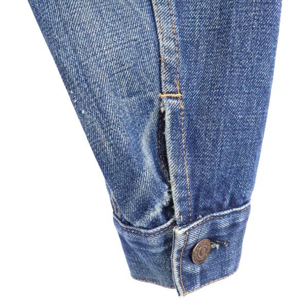 Levi's 60s/70s Big E 558 3rd Long Denim Jacket Blue