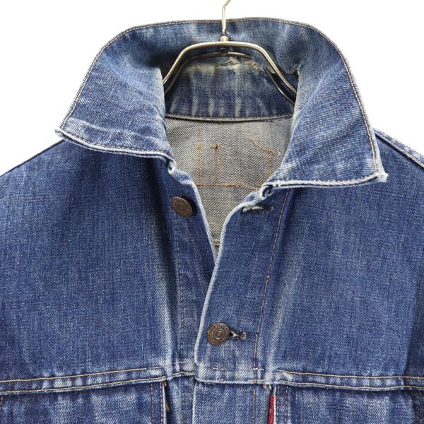 Levi's 60s/70s Big E 558 3rd Long Denim Jacket Blue