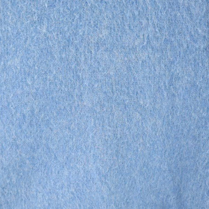 Sears 60s 70s Mohair V-Neck Sweater Blue Size L