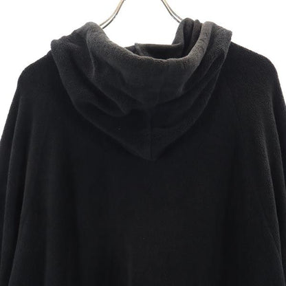 FENDI Italian Long Sleeve Fleece Hoodie Black Size 50