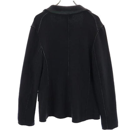 Salvatore Ferragamo Wool Blend Tailored Blazer Black Size L