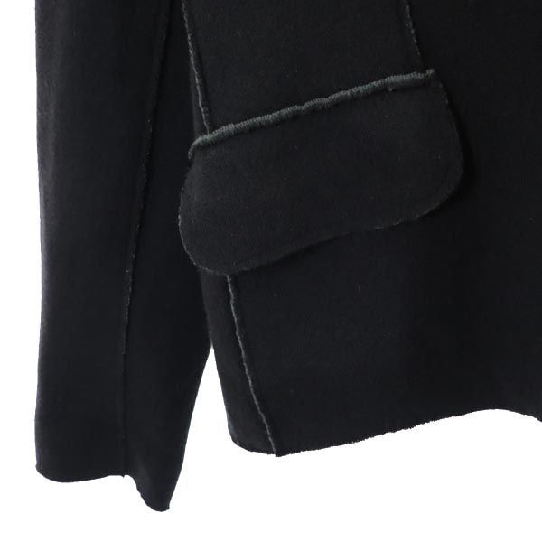 Salvatore Ferragamo Wool Blend Tailored Blazer Black Size L