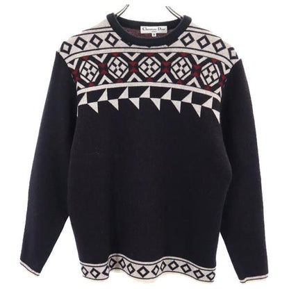 Christian Dior 90s Long Sleeve Sweater Black Size M