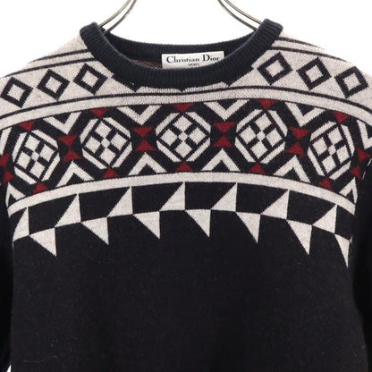 Christian Dior 90s Long Sleeve Sweater Black Size M
