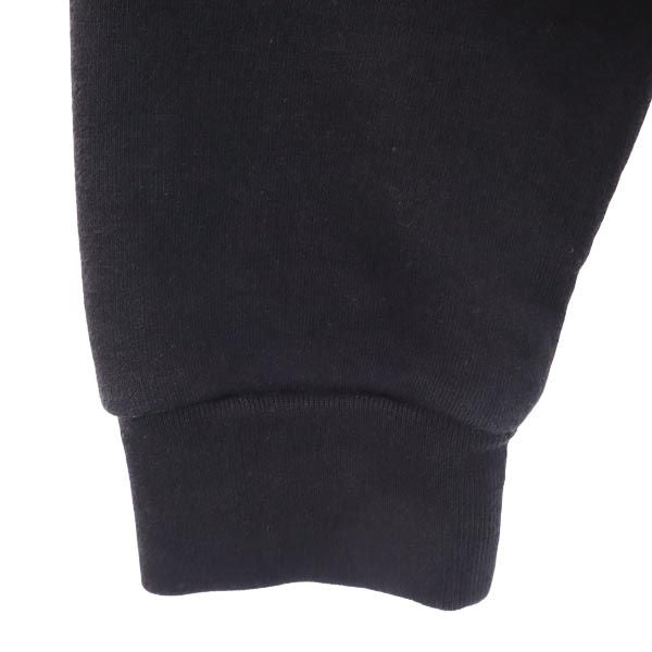 MM6 Fleece Lined Long Sleeve Sweatshirt Black Size S