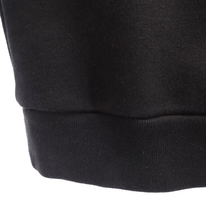 MM6 Fleece Lined Long Sleeve Sweatshirt Black Size S