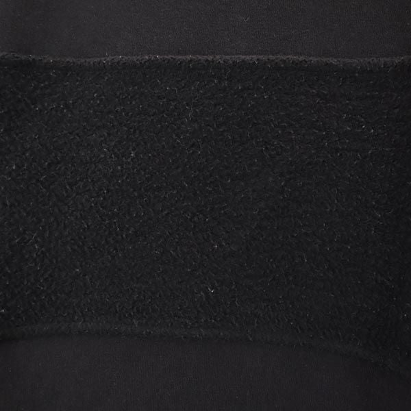MM6 Fleece Lined Long Sleeve Sweatshirt Black Size S