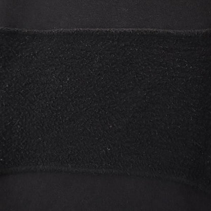 MM6 Fleece Lined Long Sleeve Sweatshirt Black Size S