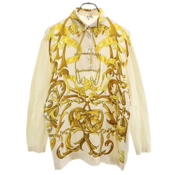 HERMES Silk Cashmere Blend Sweater Size XL