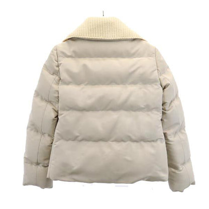 PRADA Down Jacket Beige Size 38
