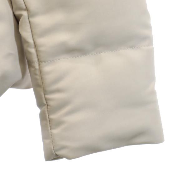 PRADA Down Jacket Beige Size 38