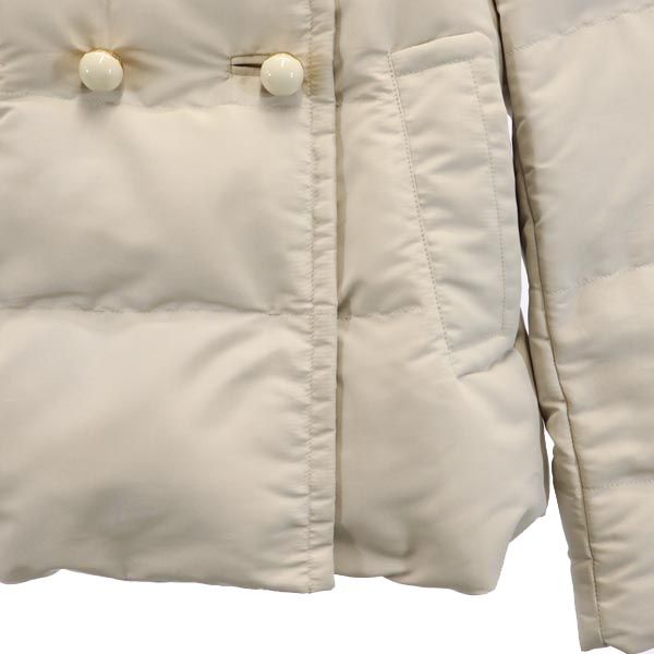 PRADA Down Jacket Beige Size 38