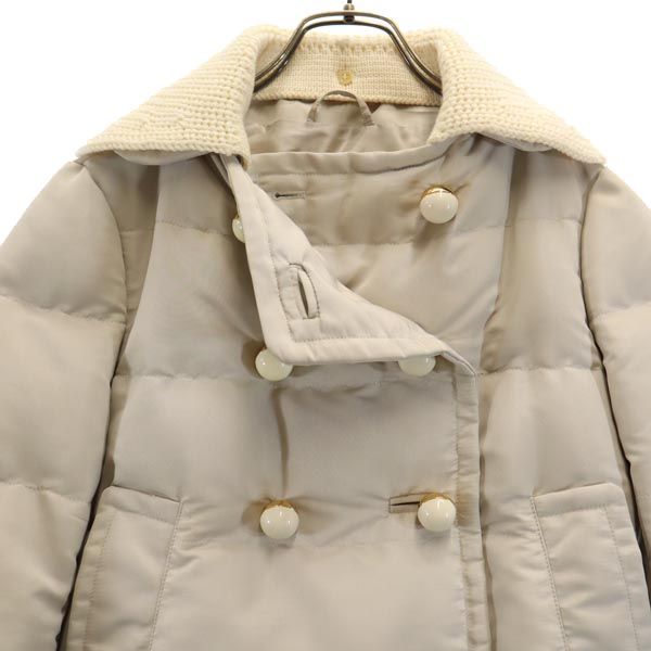 PRADA Down Jacket Beige Size 38