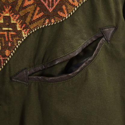 glamb Khaki Persian Field Jacket Size 2
