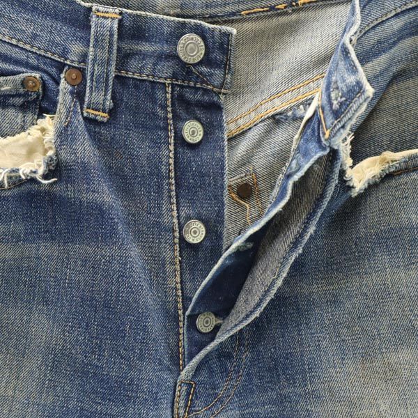 Levi's 60s 501XX BIG E Redline Selvedge Jeans Blue