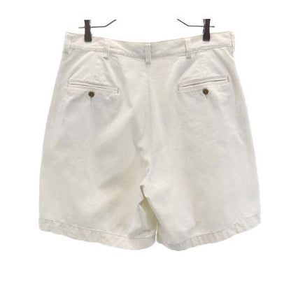 RRL 90s USA Made Button Fly Chino Shorts White Size W33