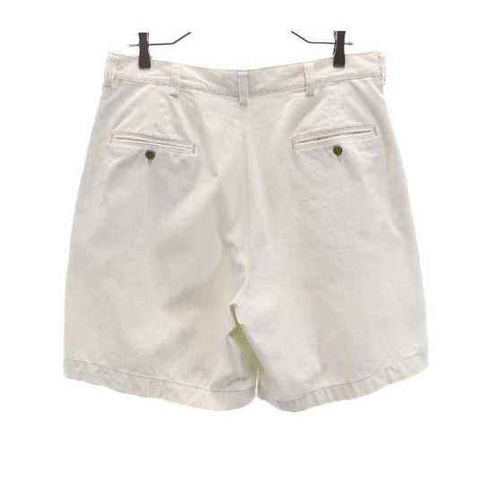 RRL 90s USA Made Button Fly Chino Shorts White Size W33