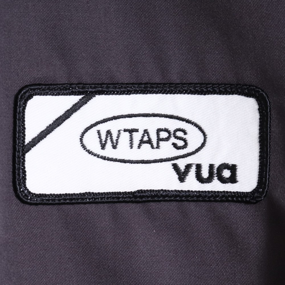 WTAPS REPO SS CTPL Twill Short Sleeve Shirt Gray Size 02