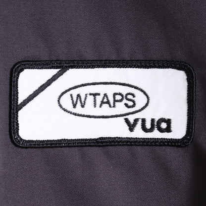 WTAPS REPO SS CTPL Twill Short Sleeve Shirt Gray Size 02