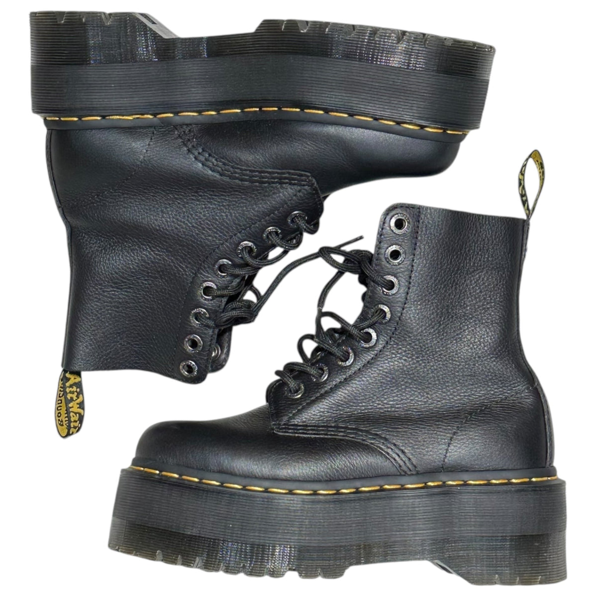 DR.MARTENS 1460 Pascal Max Platform Boots Size USL6