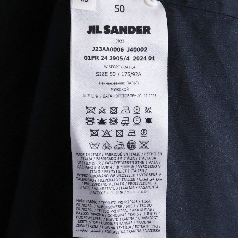 JIL SANDER Wardrobe W Sport Stand Collar Coat Size 50
