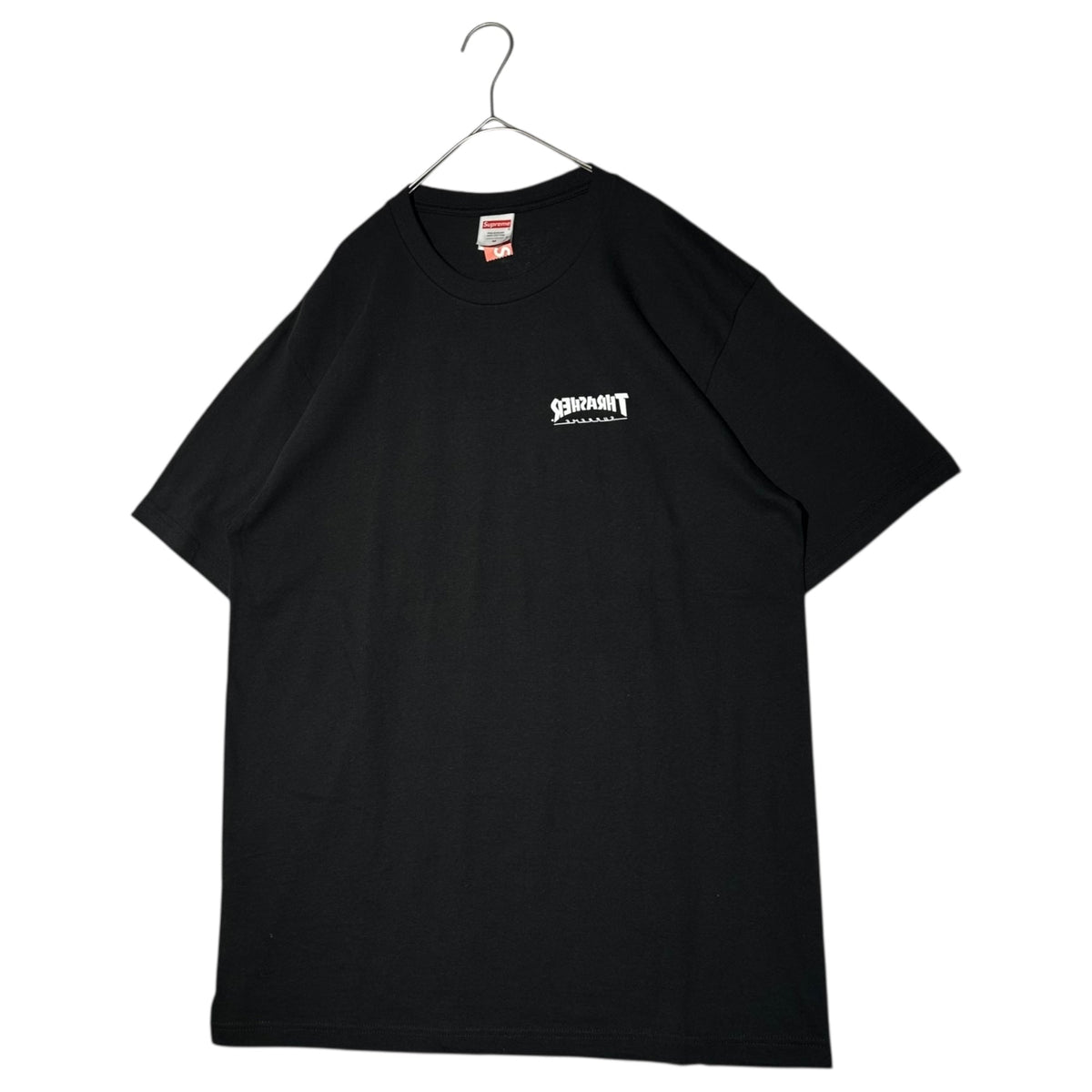 a Thrasher Cross Tee x SUPREME Thrasher Cross T-Shirt Black/White Size M
