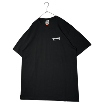 a Thrasher Cross Tee x SUPREME Thrasher Cross T-Shirt Black/White Size M