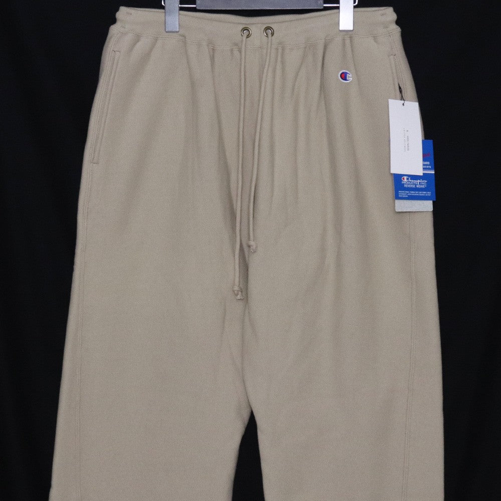 N.Hoolywood x Champion Reverse Weave Joggers Beige Size M
