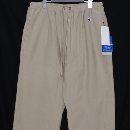 N.Hoolywood x Champion Reverse Weave Joggers Beige Size M