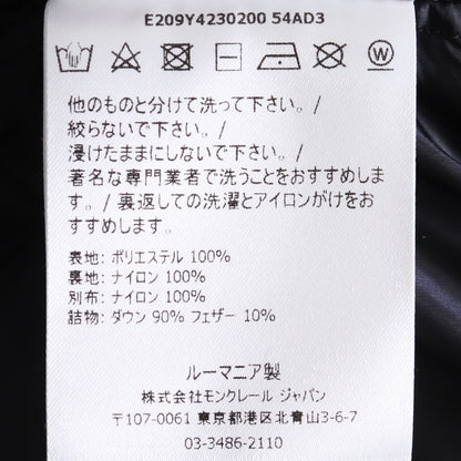ALYX Moncler Genius Zenit Down Coat Black Size 1
