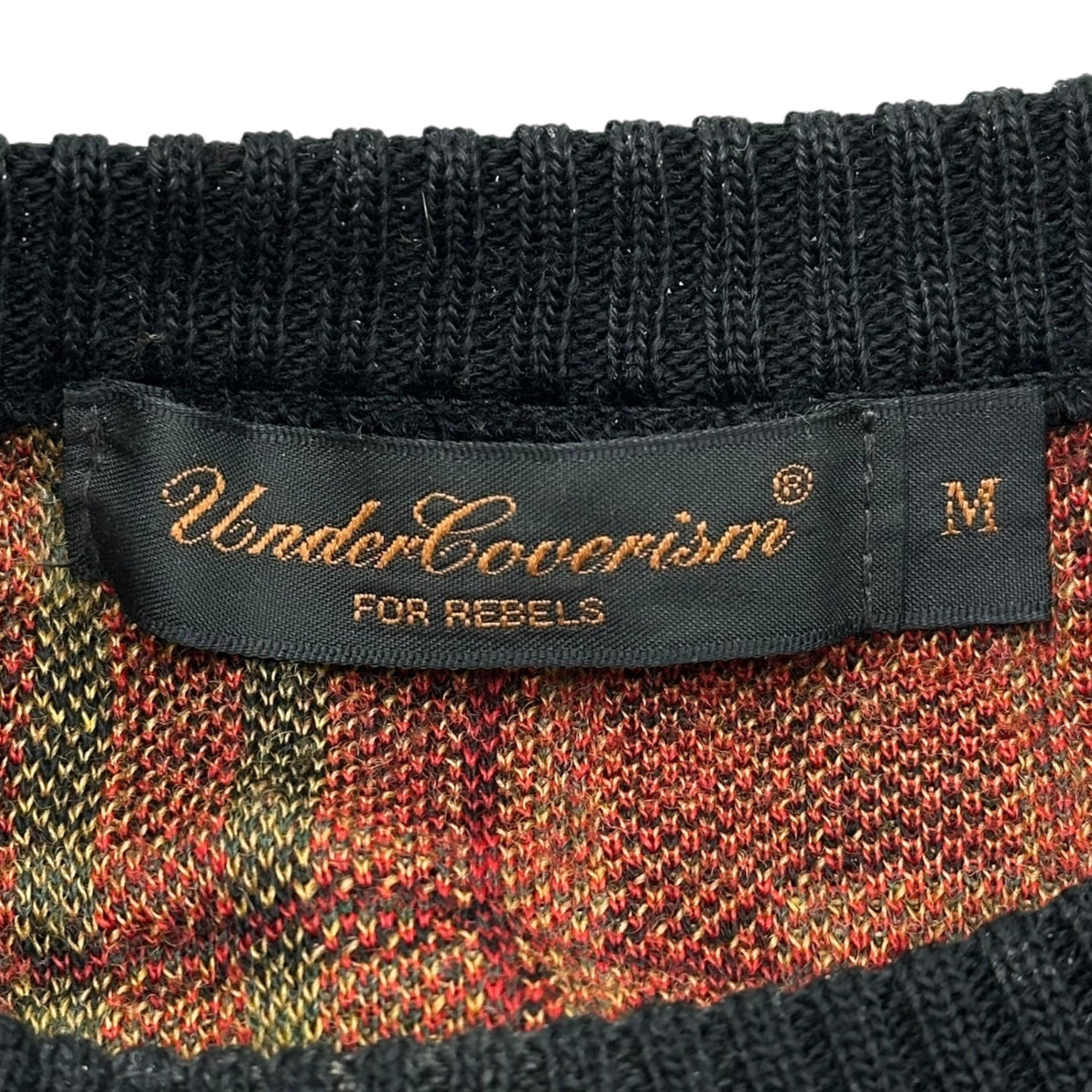 UNDERCOVERISM 02AW Witch's Cell Tartan Knit Size M