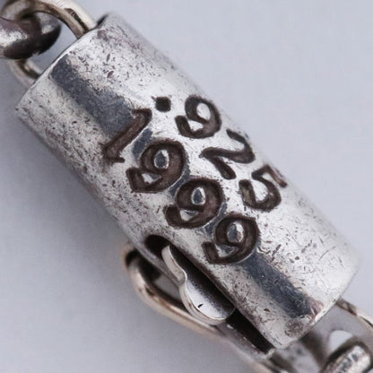 CHROME HEARTS Paper Chain Necklace Silver Size ONE SIZE