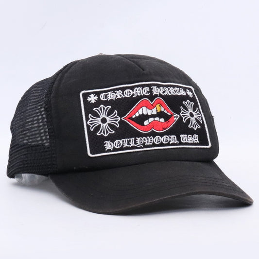 CHROME HEARTS x MATTY BOY Chomper Trucker Hat Black Size F