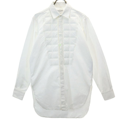 BOTTEGAVENETA Italian Long Sleeve Shirt White Size 42