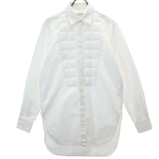 BOTTEGAVENETA Italian Long Sleeve Shirt White Size 42
