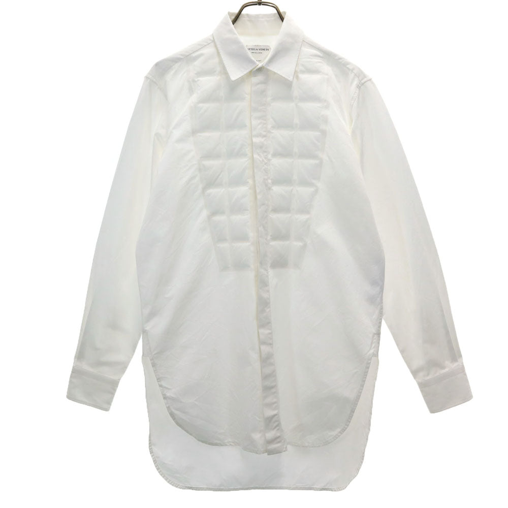 BOTTEGAVENETA Italian Long Sleeve Shirt White Size 42