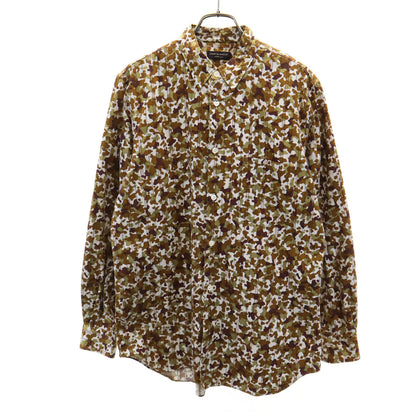 CDG HOMME PLUS 97 Camo Stripe Long Sleeve Shirt Brown