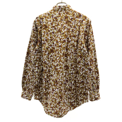 CDG HOMME PLUS 97 Camo Stripe Long Sleeve Shirt Brown