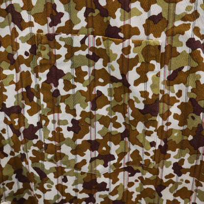 CDG HOMME PLUS 97 Camo Stripe Long Sleeve Shirt Brown