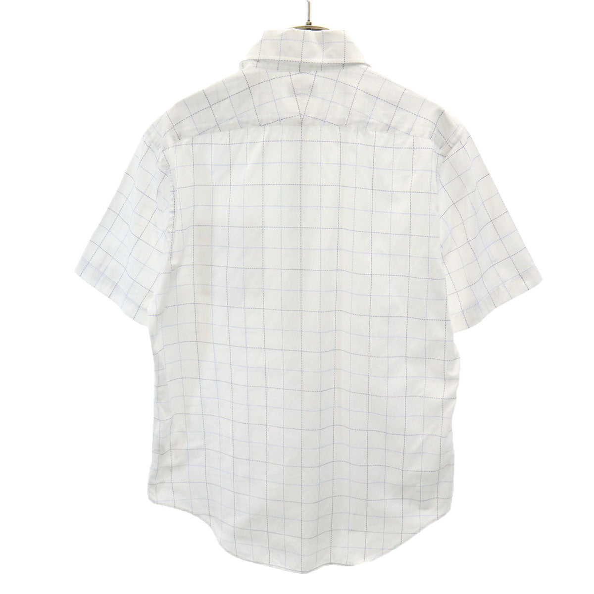 Paul Smith LONDON Japan Made Check Short Shirt White Size L