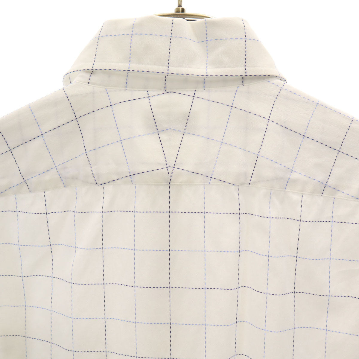 Paul Smith LONDON Japan Made Check Short Shirt White Size L