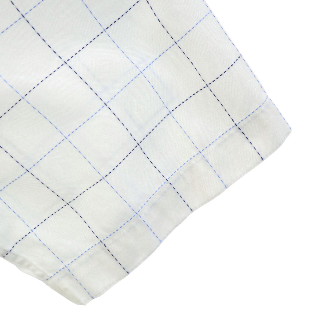 Paul Smith LONDON Japan Made Check Short Shirt White Size L