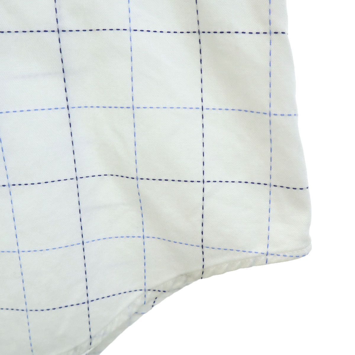 Paul Smith LONDON Japan Made Check Short Shirt White Size L