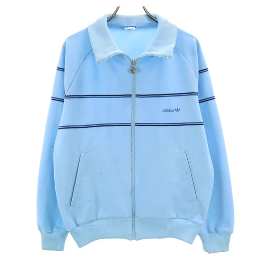adidas 70s Descente West Germany Trefoil Jacket Blue Size M