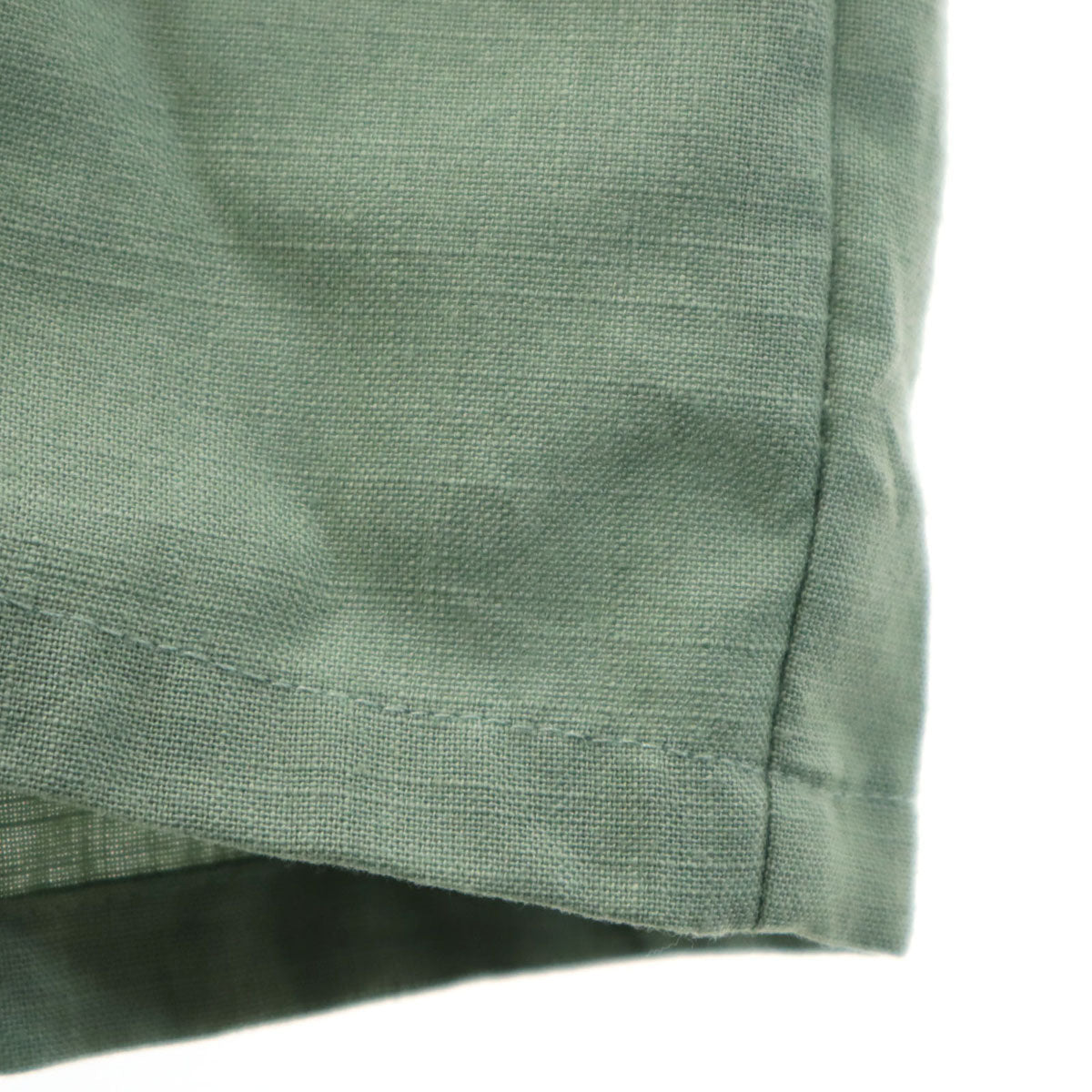 Davinci 60s 70s Vintage Open Collar Shirt Green Size L