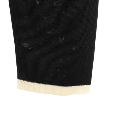 HERMES Italian Long Sleeve Top Black