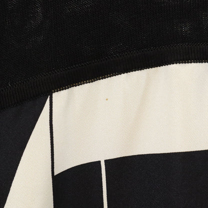 HERMES Italian Long Sleeve Top Black